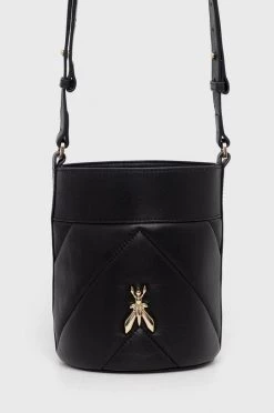 Γυναικεία Τσάντες χιαστί Δερμάτινη τσάντα Patrizia Pepe μαύρο