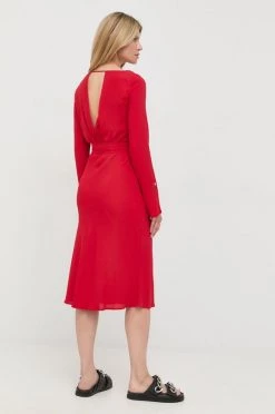 Γυναικεία Φορέματα Φόρεμα Patrizia Pepe κόκκινο, -Φτηνός Patrizia Pepe Κατάστημα unnamed file 1666