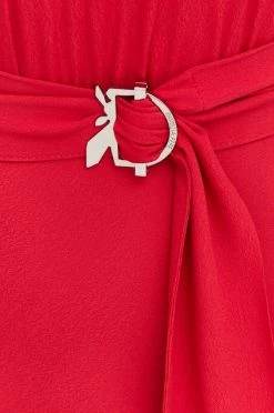 Γυναικεία Φορέματα Φόρεμα Patrizia Pepe κόκκινο, -Φτηνός Patrizia Pepe Κατάστημα unnamed file 1668