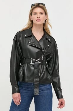 Γυναικεία Κοντά μπουφάν Ραμόνεσκα Patrizia Pepe χρώμα: μαύρο,