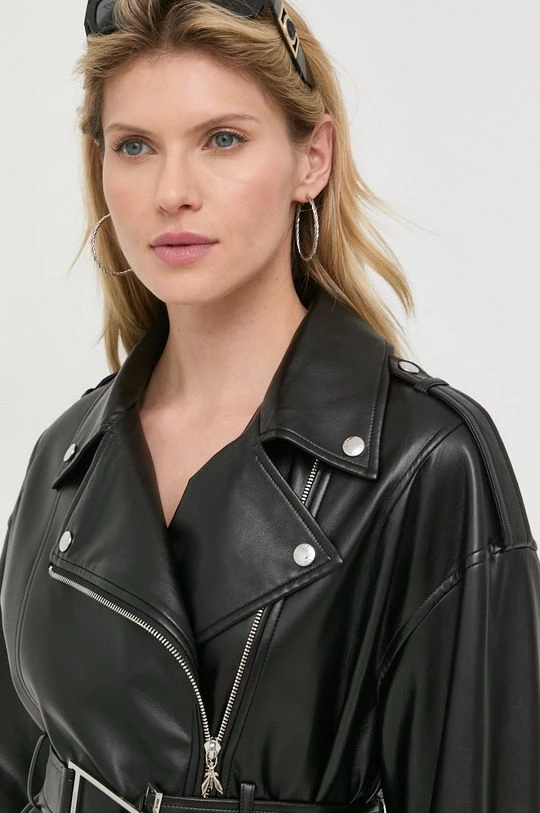 Γυναικεία Κοντά μπουφάν Ραμόνεσκα Patrizia Pepe χρώμα: μαύρο, 4 Γυναικεία Κοντά μπουφάν Ραμόνεσκα Patrizia Pepe χρώμα: μαύρο, - Image 4