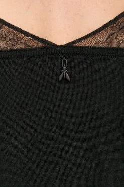 Γυναικεία Φορέματα Μάλλινο φόρεμα Patrizia Pepe μαύρο, -Φτηνός Patrizia Pepe Κατάστημα unnamed file 1718