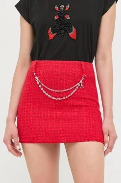 Γυναικεία Φούστες Φούστα Patrizia Pepe κόκκινο,