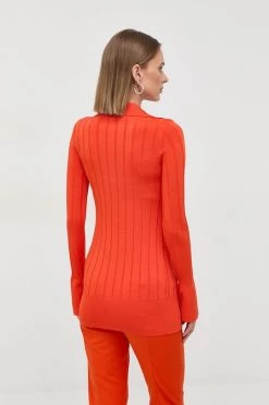 Γυναικεία Με φερμουάρ Πλεκτή ζακέτα Patrizia Pepe πορτοκαλί -Φτηνός Patrizia Pepe Κατάστημα unnamed file 1737