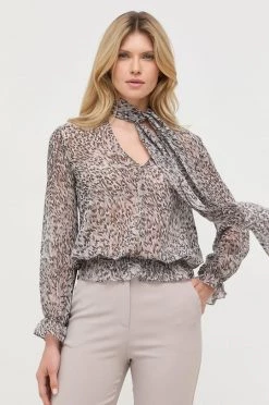 Γυναικεία Μπλούζες Μπλουζάκι Patrizia Pepe γκρι