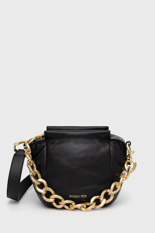 Γυναικεία Τσάντες χιαστί Δερμάτινη τσάντα Patrizia Pepe μαύρο 1 Γυναικεία Τσάντες χιαστί Δερμάτινη τσάντα Patrizia Pepe μαύρο
