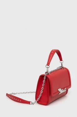 Γυναικεία Τσάντες χιαστί Δερμάτινη τσάντα Patrizia Pepe κόκκινο -Φτηνός Patrizia Pepe Κατάστημα unnamed file 1781