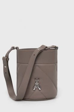 Γυναικεία Τσάντες χιαστί Δερμάτινη τσάντα Patrizia Pepe καφέ