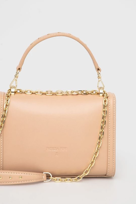 Γυναικεία Τσάντες χιαστί Δερμάτινη τσάντα Patrizia Pepe μπεζ 4 Γυναικεία Τσάντες χιαστί Δερμάτινη τσάντα Patrizia Pepe μπεζ - Image 4