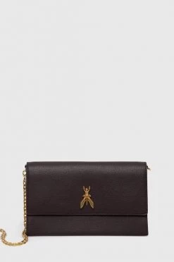 Γυναικεία Τσάντες χειρός Δερμάτινη τσάντα Patrizia Pepe μοβ