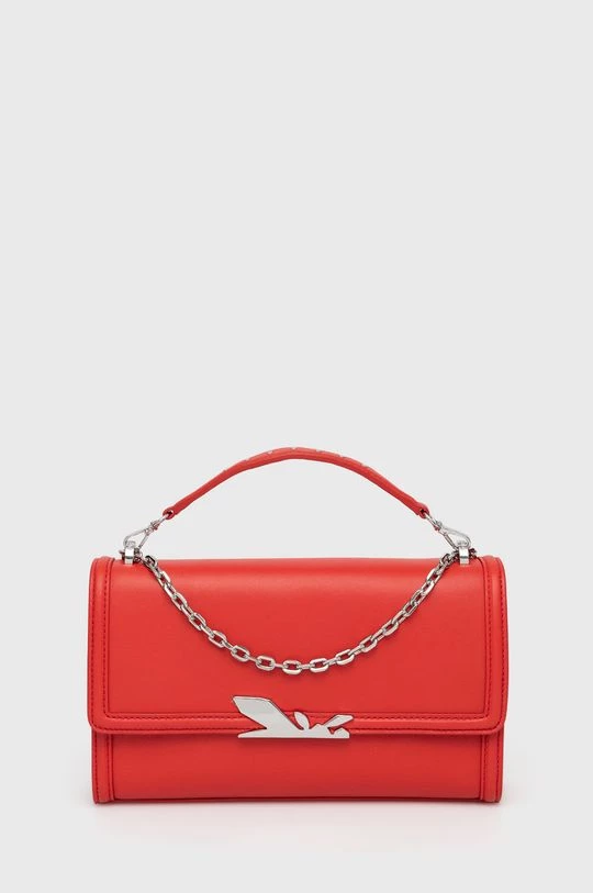 Γυναικεία Τσάντες χιαστί Δερμάτινη τσάντα Patrizia Pepe κόκκινο 1 Γυναικεία Τσάντες χιαστί Δερμάτινη τσάντα Patrizia Pepe κόκκινο