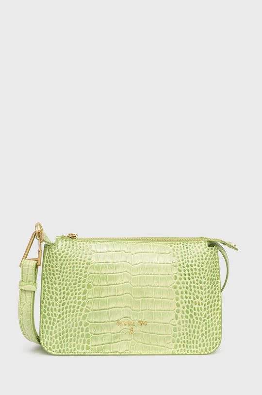 Γυναικεία Τσάντες χιαστί Δερμάτινη τσάντα Patrizia Pepe πράσινο 1 Γυναικεία Τσάντες χιαστί Δερμάτινη τσάντα Patrizia Pepe πράσινο