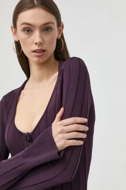 Γυναικεία Με φερμουάρ Πλεκτή ζακέτα Patrizia Pepe μοβ -Φτηνός Patrizia Pepe Κατάστημα unnamed file 1843