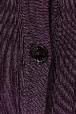 Γυναικεία Με φερμουάρ Πλεκτή ζακέτα Patrizia Pepe μοβ -Φτηνός Patrizia Pepe Κατάστημα unnamed file 1845