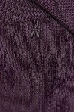 Γυναικεία Υφασμάτινα Παντελόνι Patrizia Pepe μοβ, -Φτηνός Patrizia Pepe Κατάστημα unnamed file 1863