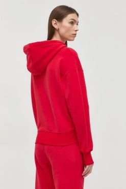 Γυναικεία Χωρίς φερμουάρ Βαμβακερή μπλούζα Patrizia Pepe χρώμα: κόκκινο, 7 Γυναικεία Χωρίς φερμουάρ Βαμβακερή μπλούζα Patrizia Pepe χρώμα: κόκκινο, -Φτηνός Patrizia Pepe Κατάστημα unnamed file 1872