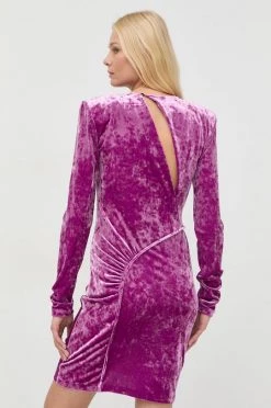 Γυναικεία Φορέματα Φόρεμα Patrizia Pepe μοβ, -Φτηνός Patrizia Pepe Κατάστημα unnamed file 190