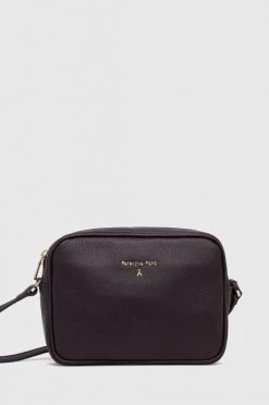 Γυναικεία Τσάντες χιαστί Δερμάτινη τσάντα Patrizia Pepe μοβ