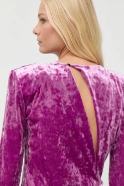 Γυναικεία Φορέματα Φόρεμα Patrizia Pepe μοβ, -Φτηνός Patrizia Pepe Κατάστημα unnamed file 192