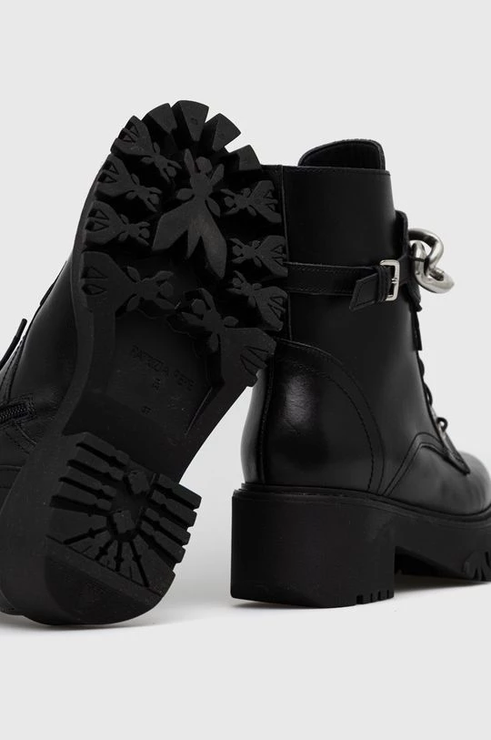 Γυναικεία Μποτάκια Δερμάτινες μπότες τσέλσι Patrizia Pepe χρώμα: μαύρο, 3 Γυναικεία Μποτάκια Δερμάτινες μπότες τσέλσι Patrizia Pepe χρώμα: μαύρο, - Image 3