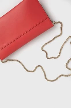 Γυναικεία Τσάντες χειρός Δερμάτινη τσάντα συμπλέκτη Patrizia Pepe κόκκινο -Φτηνός Patrizia Pepe Κατάστημα unnamed file 1960