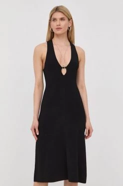 Γυναικεία Φορέματα Φόρεμα Patrizia Pepe μαύρο,