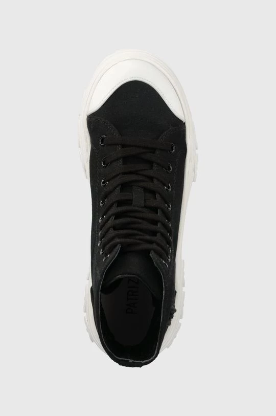 Γυναικεία Μποτάκια Πάνινα παπούτσια Patrizia Pepe χρώμα: μαύρο, 4 Γυναικεία Μποτάκια Πάνινα παπούτσια Patrizia Pepe χρώμα: μαύρο, - Image 4