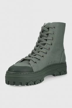 Γυναικεία Μποτάκια Πάνινα παπούτσια Patrizia Pepe χρώμα: πράσινο, -Φτηνός Patrizia Pepe Κατάστημα unnamed file 1996