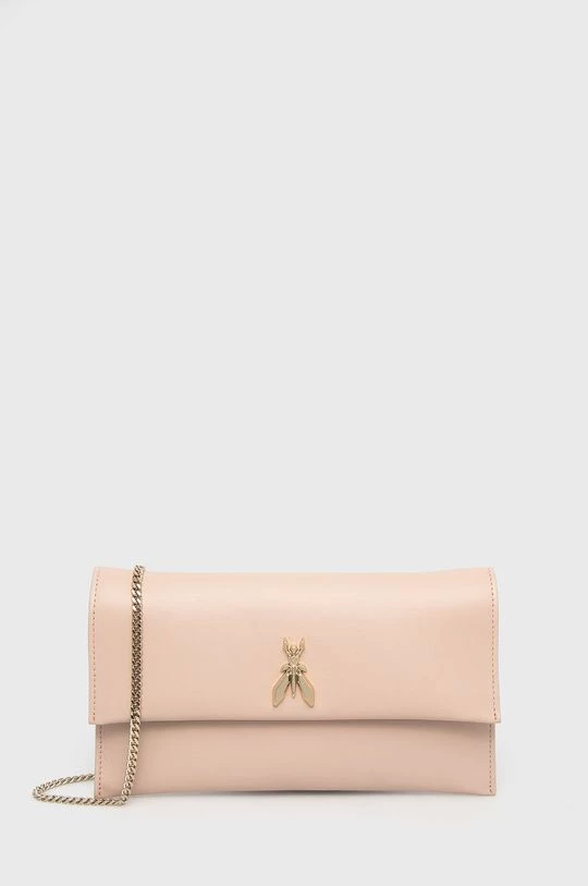 Γυναικεία Τσάντες χειρός Δερμάτινη τσάντα συμπλέκτη Patrizia Pepe ροζ 1 Γυναικεία Τσάντες χειρός Δερμάτινη τσάντα συμπλέκτη Patrizia Pepe ροζ