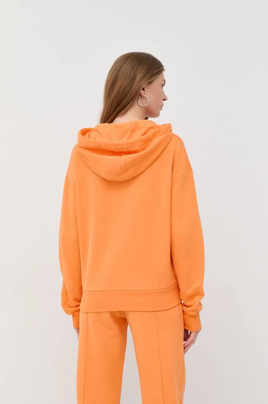 Γυναικεία Χωρίς φερμουάρ Βαμβακερή μπλούζα Patrizia Pepe χρώμα: πορτοκαλί, 3 Γυναικεία Χωρίς φερμουάρ Βαμβακερή μπλούζα Patrizia Pepe χρώμα: πορτοκαλί, - Image 3