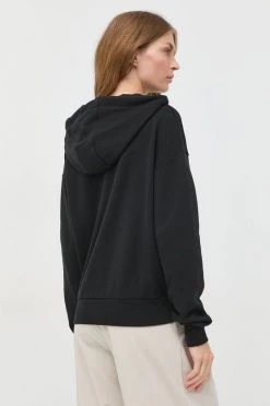 Γυναικεία Χωρίς φερμουάρ Βαμβακερή μπλούζα Patrizia Pepe χρώμα: μαύρο, -Φτηνός Patrizia Pepe Κατάστημα unnamed file 208