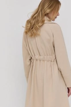 Γυναικεία Παλτά Παλτό Patrizia Pepe χρώμα: μπεζ, -Φτηνός Patrizia Pepe Κατάστημα unnamed file 2088