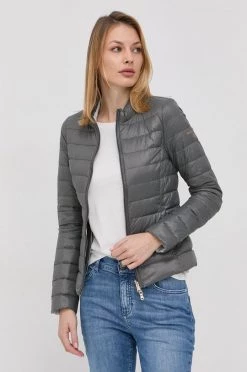 Γυναικεία Κοντά μπουφάν Μπουφάν με επένδυση από πούπουλα Patrizia Pepe χρώμα: γκρι