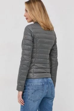Γυναικεία Κοντά μπουφάν Μπουφάν με επένδυση από πούπουλα Patrizia Pepe χρώμα: γκρι -Φτηνός Patrizia Pepe Κατάστημα unnamed file 2103