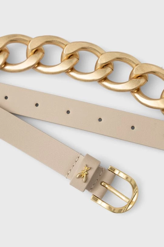 Γυναικεία Ζώνες Δερμάτινη ζώνη Patrizia Pepe χρώμα: κίτρινο 2 Γυναικεία Ζώνες Δερμάτινη ζώνη Patrizia Pepe χρώμα: κίτρινο - Image 2