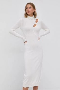 Γυναικεία Φορέματα Μάλλινο φόρεμα Patrizia Pepe κρεμ