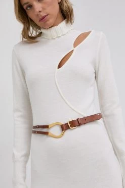 Γυναικεία Φορέματα Μάλλινο φόρεμα Patrizia Pepe κρεμ -Φτηνός Patrizia Pepe Κατάστημα unnamed file 2160