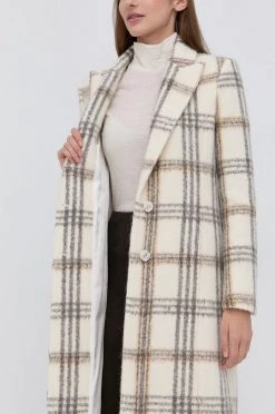 Γυναικεία Παλτά Παλτό από μείγμα μαλλιού Patrizia Pepe κρεμ -Φτηνός Patrizia Pepe Κατάστημα unnamed file 2188