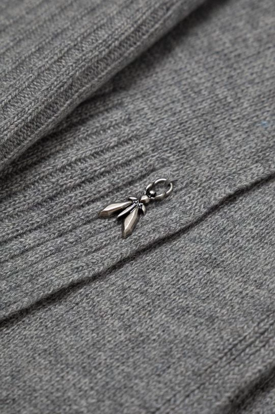 Γυναικεία Κασκόλ Μαντήλι από μείγμα μαλλιού Patrizia Pepe γκρι 2 Γυναικεία Κασκόλ Μαντήλι από μείγμα μαλλιού Patrizia Pepe γκρι - Image 2