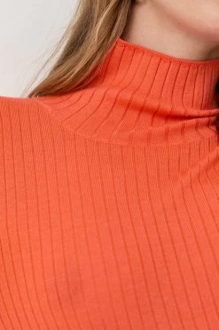 Γυναικεία Χωρίς φερμουάρ Μάλλινο πουλόβερ Patrizia Pepe χρώμα: πορτοκαλί, -Φτηνός Patrizia Pepe Κατάστημα unnamed file 221