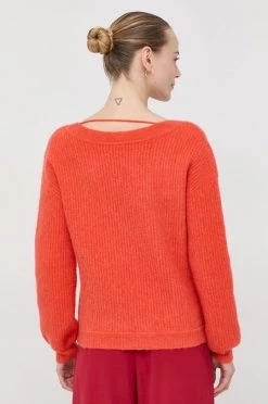 Γυναικεία Χωρίς φερμουάρ Μάλλινο πουλόβερ Patrizia Pepe χρώμα: πορτοκαλί, -Φτηνός Patrizia Pepe Κατάστημα unnamed file 2243