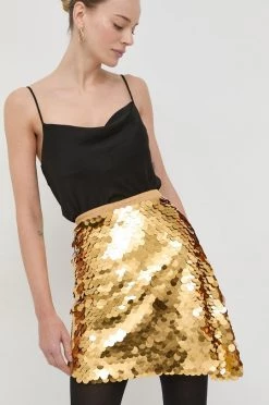 Γυναικεία Φούστες Φούστα Patrizia Pepe χρυσαφί,