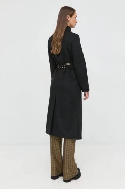 Γυναικεία Παλτά Μάλλινο παλτό Patrizia Pepe μαύρο, -Φτηνός Patrizia Pepe Κατάστημα unnamed file 2268