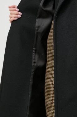 Γυναικεία Παλτά Μάλλινο παλτό Patrizia Pepe μαύρο, -Φτηνός Patrizia Pepe Κατάστημα unnamed file 2271