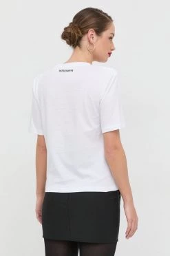 Γυναικεία Κοντομάνικο Βαμβακερό μπλουζάκι Patrizia Pepe άσπρο -Φτηνός Patrizia Pepe Κατάστημα unnamed file 2285