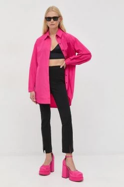 Γυναικεία Πουκάμισα Πουκάμισο Patrizia Pepe ροζ,