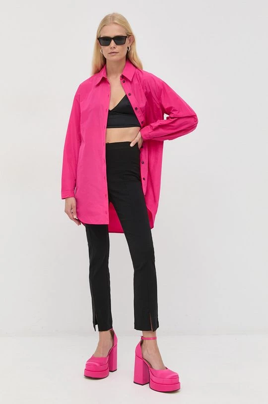 Γυναικεία Πουκάμισα Πουκάμισο Patrizia Pepe ροζ, 1 Γυναικεία Πουκάμισα Πουκάμισο Patrizia Pepe ροζ,