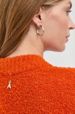 Γυναικεία Χωρίς φερμουάρ Πουλόβερ με προσθήκη μαλλιού Patrizia Pepe χρώμα: πορτοκαλί, -Φτηνός Patrizia Pepe Κατάστημα unnamed file 230