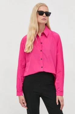 Γυναικεία Πουκάμισα Πουκάμισο Patrizia Pepe ροζ, 9 Γυναικεία Πουκάμισα Πουκάμισο Patrizia Pepe ροζ, -Φτηνός Patrizia Pepe Κατάστημα unnamed file 2300