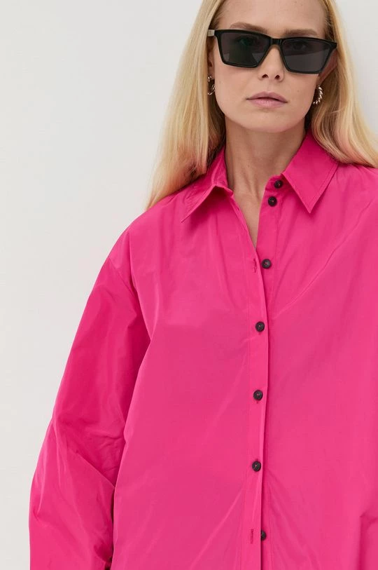 Γυναικεία Πουκάμισα Πουκάμισο Patrizia Pepe ροζ, 5 Γυναικεία Πουκάμισα Πουκάμισο Patrizia Pepe ροζ, - Image 5